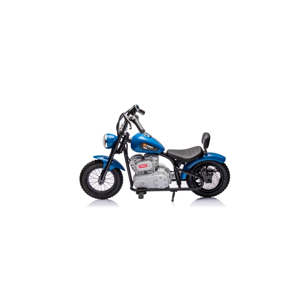 Elektrinis motociklas A9902 36V, Blue-Elektromobiliai vaikams, Motociklai-e-vaikas