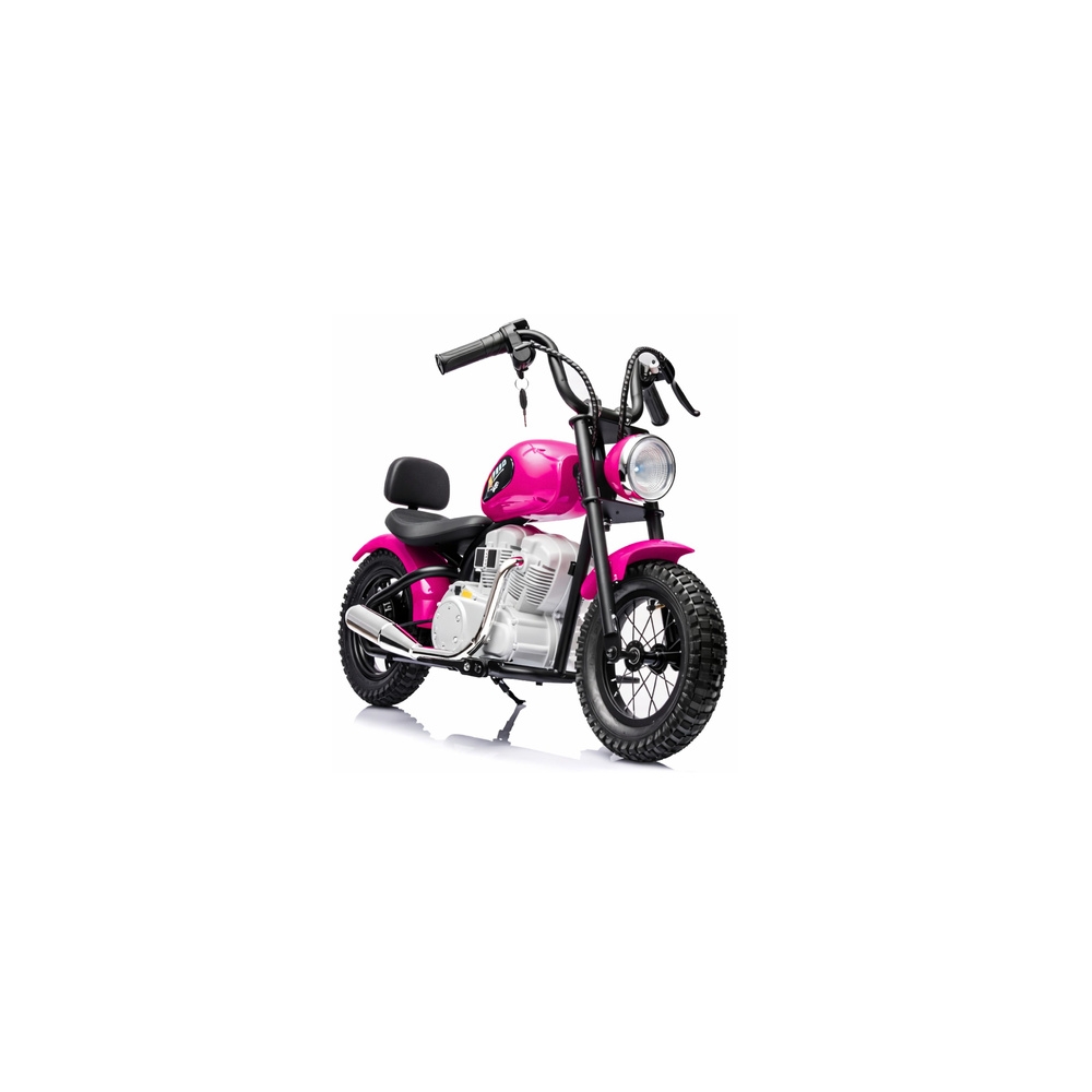 Elektrinis motociklas A9902 36V, Pink-Elektromobiliai vaikams, Motociklai-e-vaikas