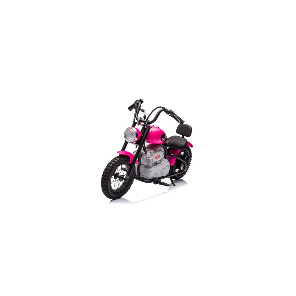 Elektrinis motociklas A9902 36V, Pink-Elektromobiliai vaikams, Motociklai-e-vaikas