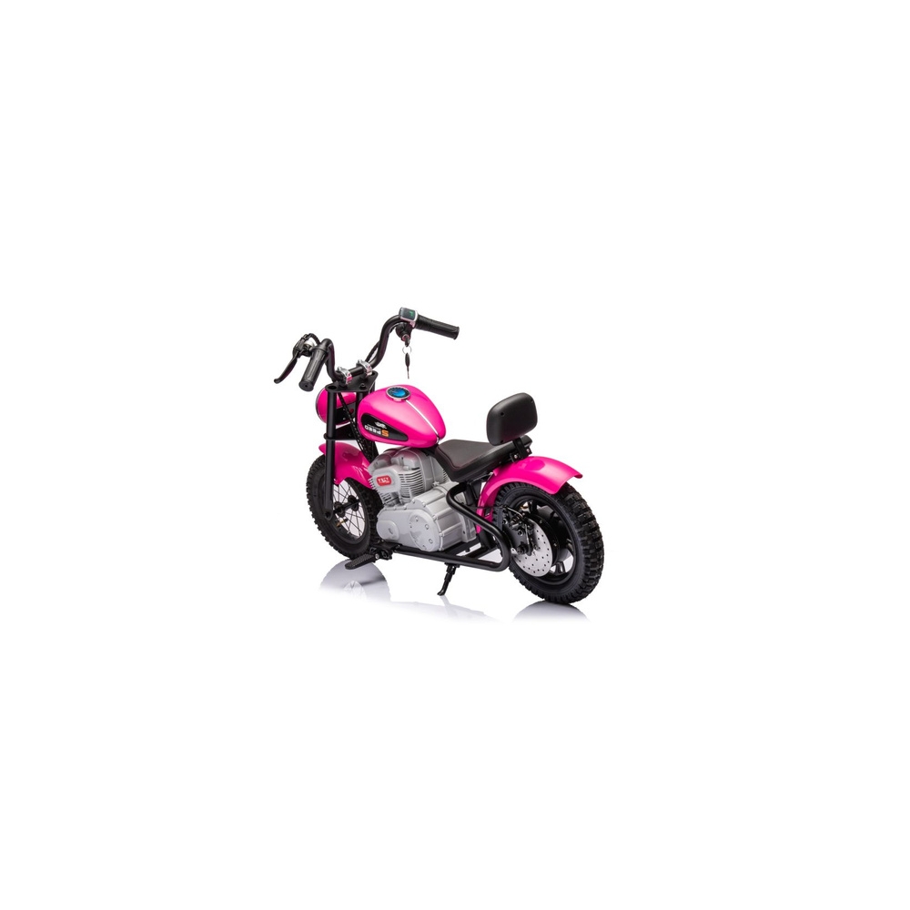 Elektrinis motociklas A9902 36V, Pink-Elektromobiliai vaikams, Motociklai-e-vaikas