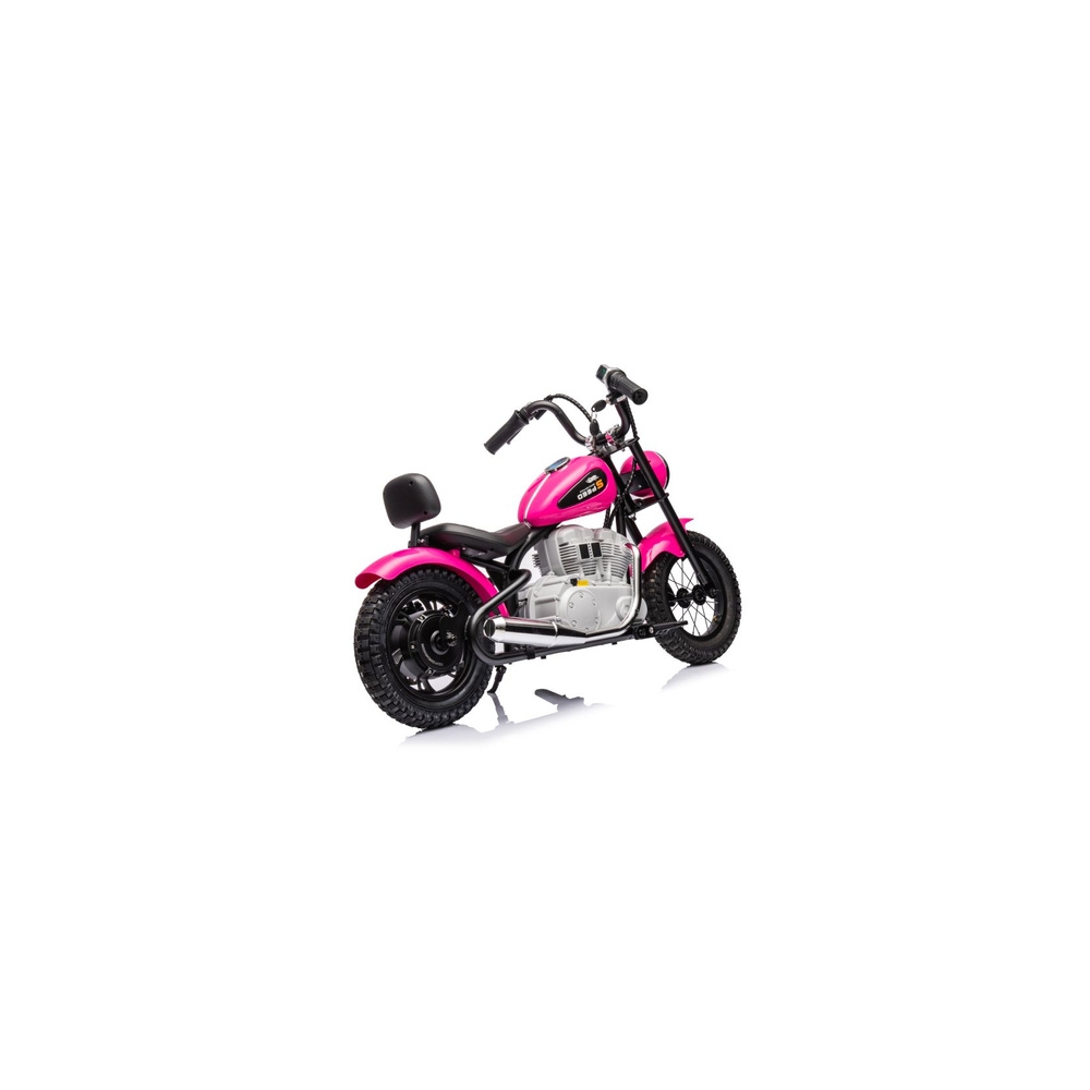 Elektrinis motociklas A9902 36V, Pink-Elektromobiliai vaikams, Motociklai-e-vaikas