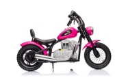 Elektrinis motociklas A9902 36V, Pink-Elektromobiliai vaikams, Motociklai-e-vaikas