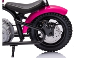 Elektrinis motociklas A9902 36V, Pink-Elektromobiliai vaikams, Motociklai-e-vaikas