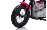 Elektrinis motociklas A9902 36V, Pink-Elektromobiliai vaikams, Motociklai-e-vaikas