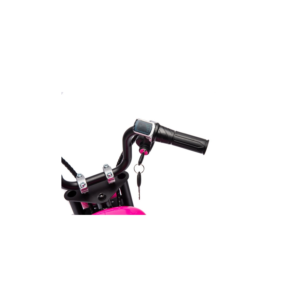 Elektrinis motociklas A9902 36V, Pink-Elektromobiliai vaikams, Motociklai-e-vaikas
