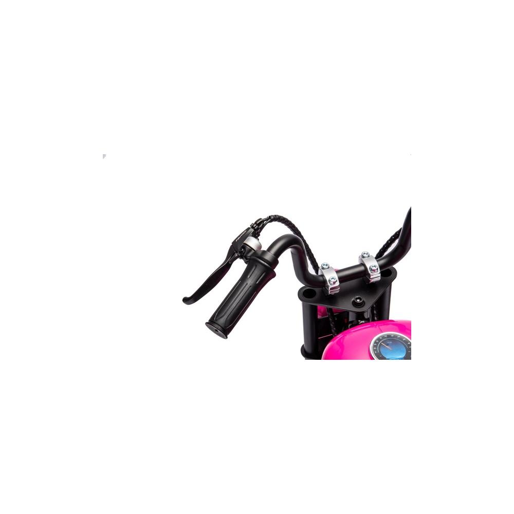 Elektrinis motociklas A9902 36V, Pink-Elektromobiliai vaikams, Motociklai-e-vaikas