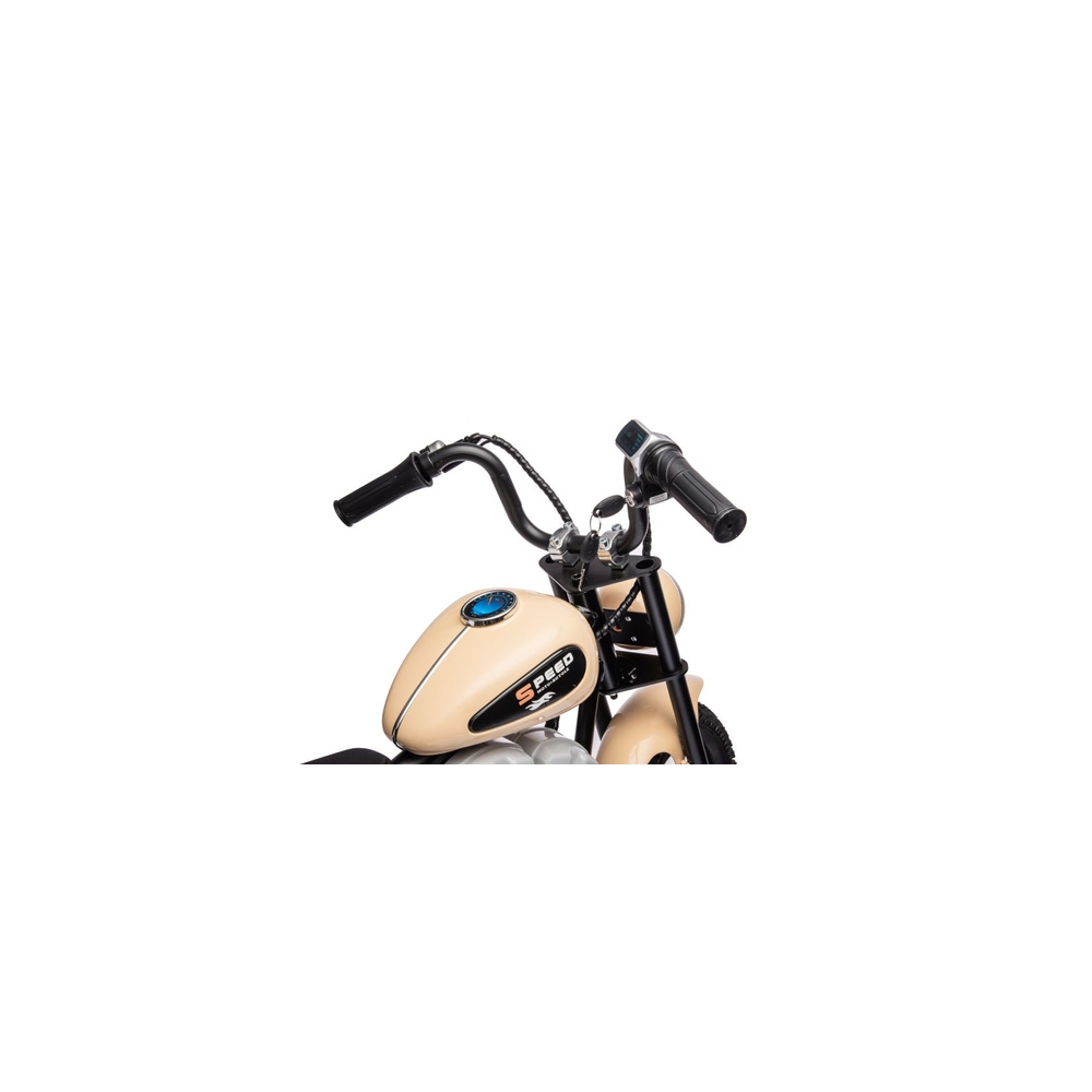 Elektrinis motociklas A9902 36V, Khaki-Elektromobiliai vaikams, Motociklai-e-vaikas