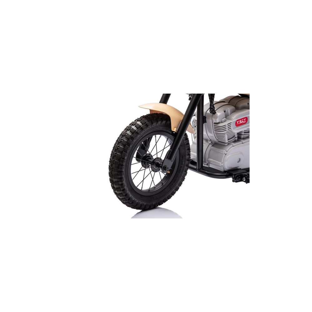 Elektrinis motociklas A9902 36V, Khaki-Elektromobiliai vaikams, Motociklai-e-vaikas