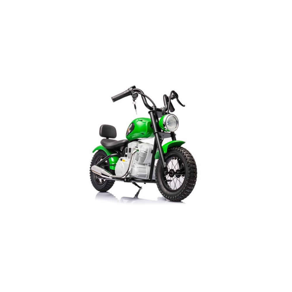 Elektrinis motociklas A9902 36V, Green-Elektromobiliai vaikams, Motociklai-e-vaikas