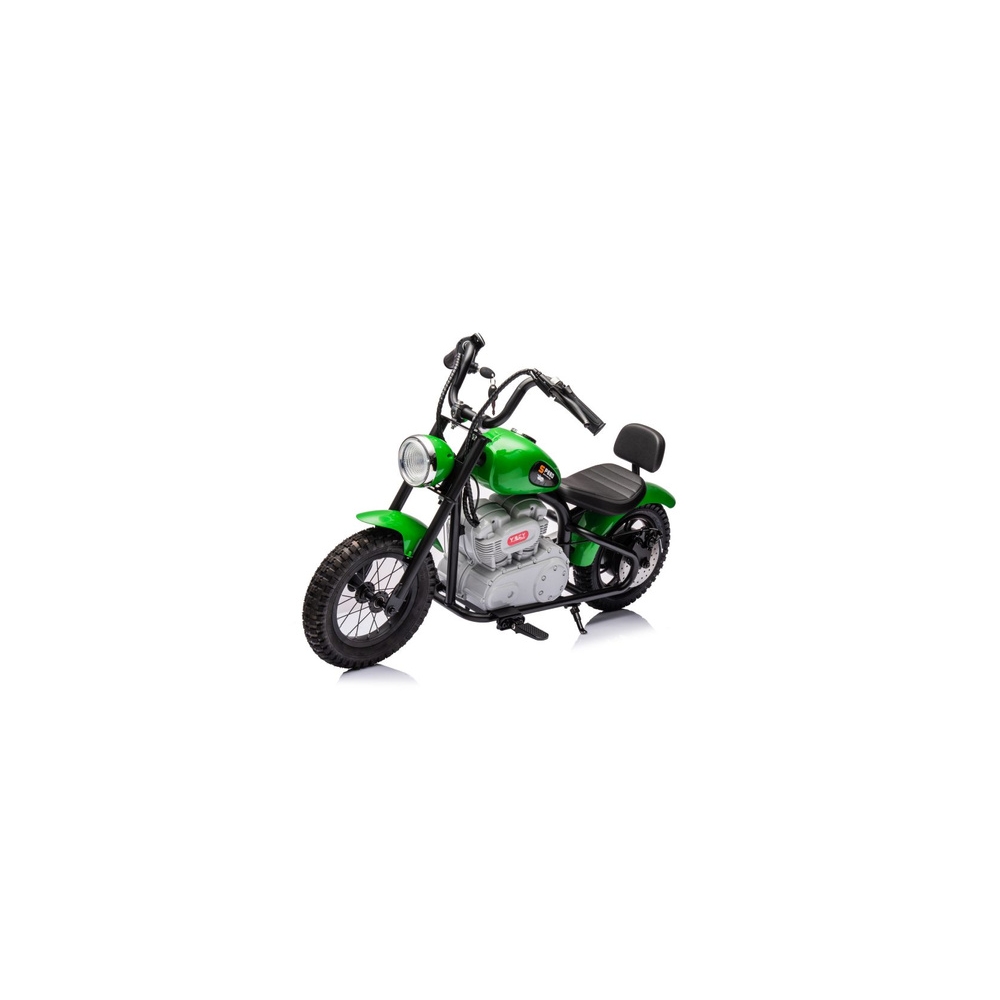 Elektrinis motociklas A9902 36V, Green-Elektromobiliai vaikams, Motociklai-e-vaikas