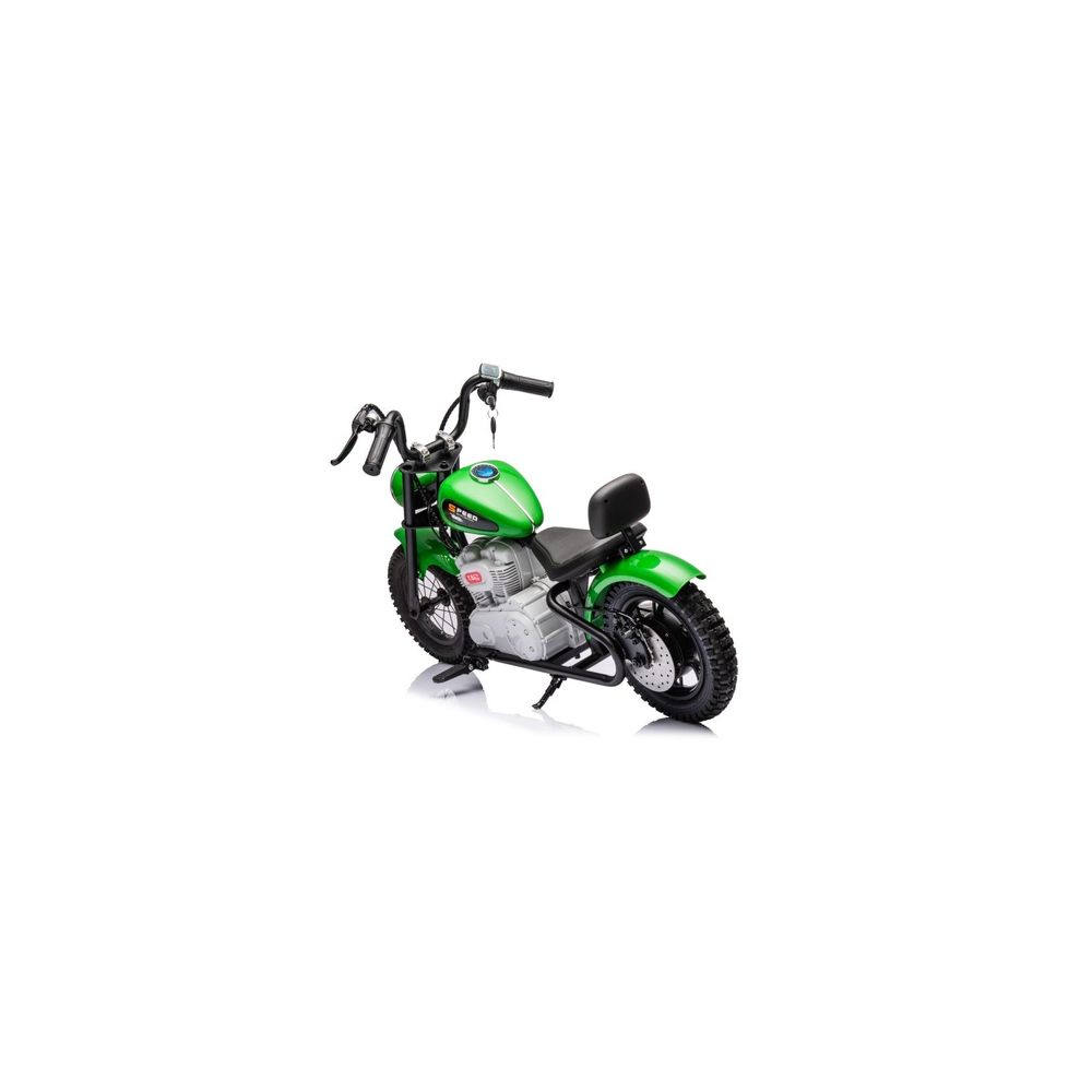 Elektrinis motociklas A9902 36V, Green-Elektromobiliai vaikams, Motociklai-e-vaikas