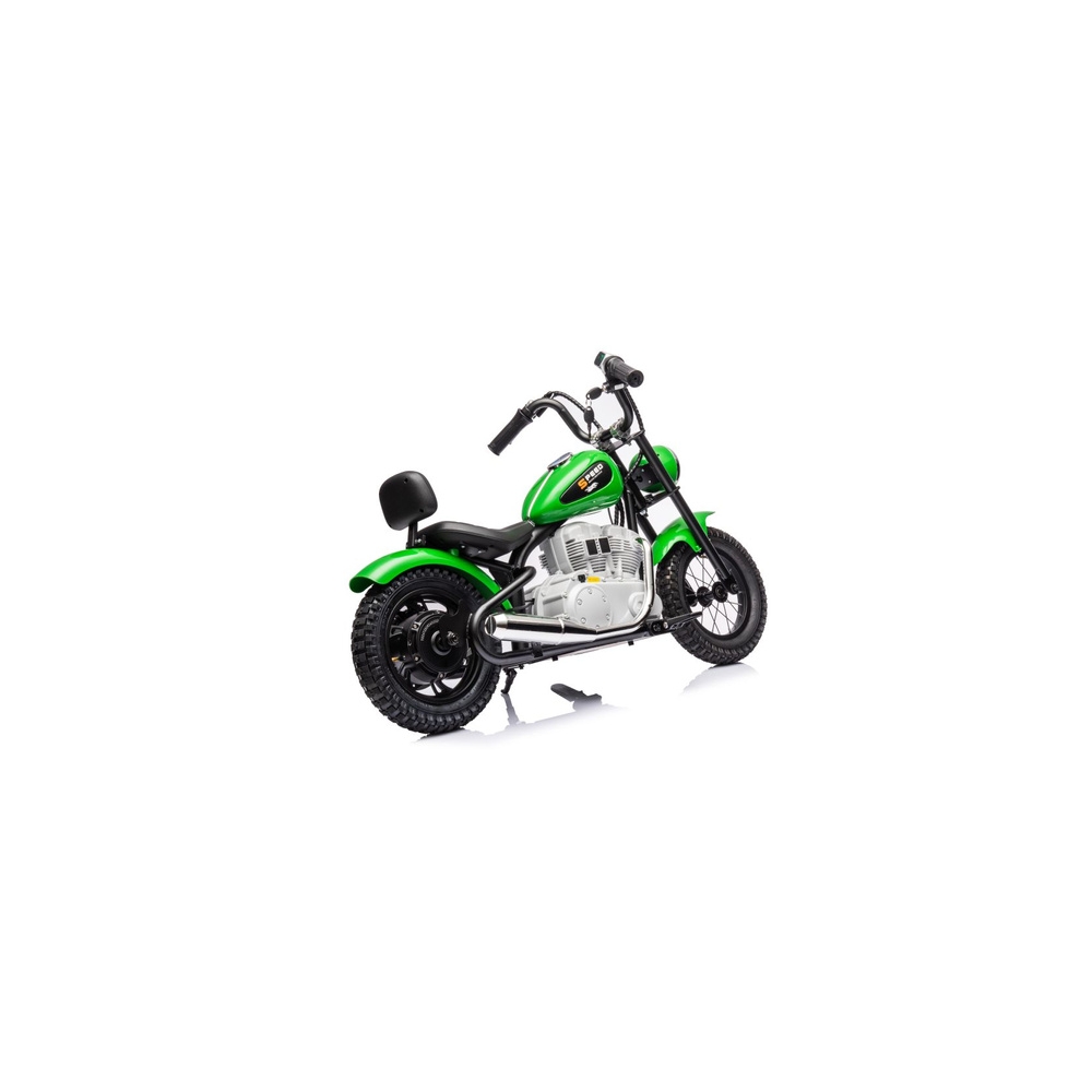 Elektrinis motociklas A9902 36V, Green-Elektromobiliai vaikams, Motociklai-e-vaikas