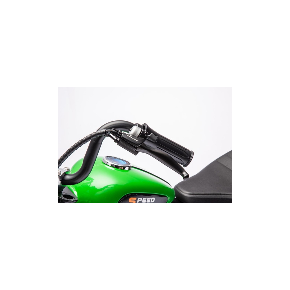 Elektrinis motociklas A9902 36V, Green-Elektromobiliai vaikams, Motociklai-e-vaikas