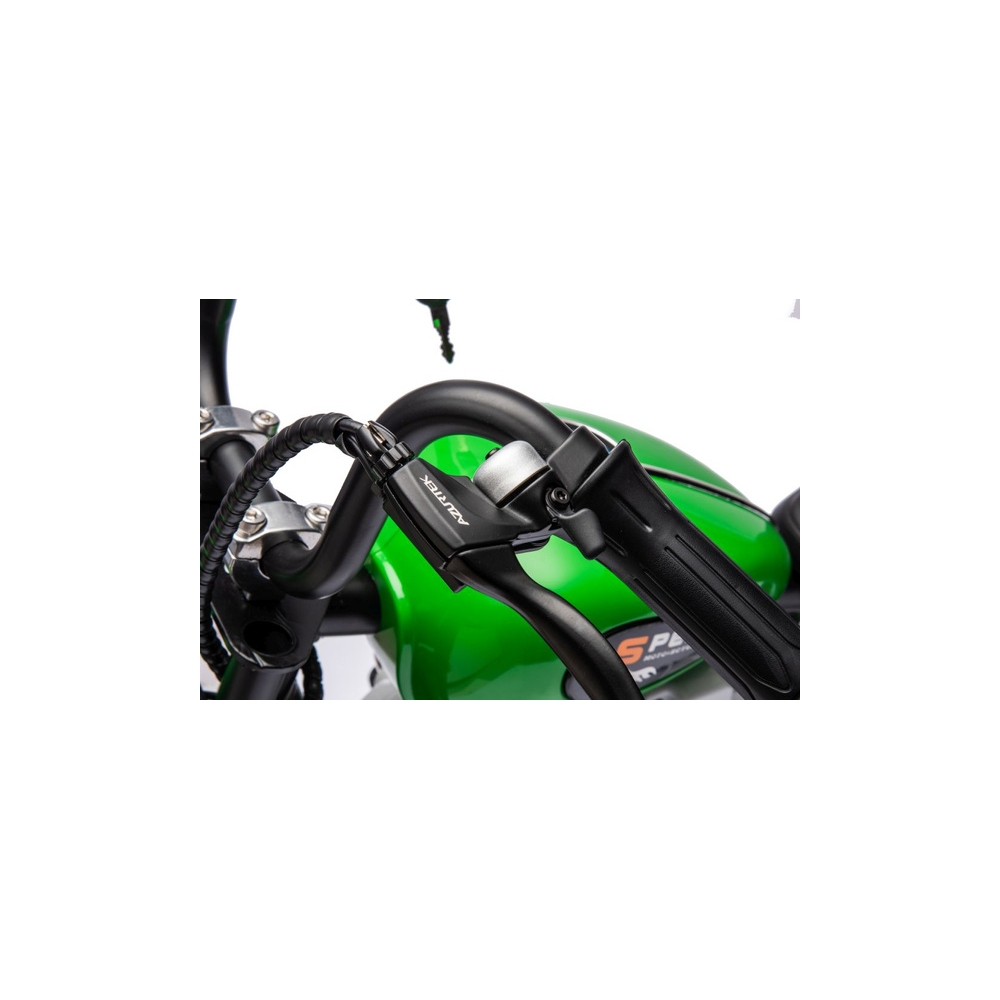 Elektrinis motociklas A9902 36V, Green-Elektromobiliai vaikams, Motociklai-e-vaikas