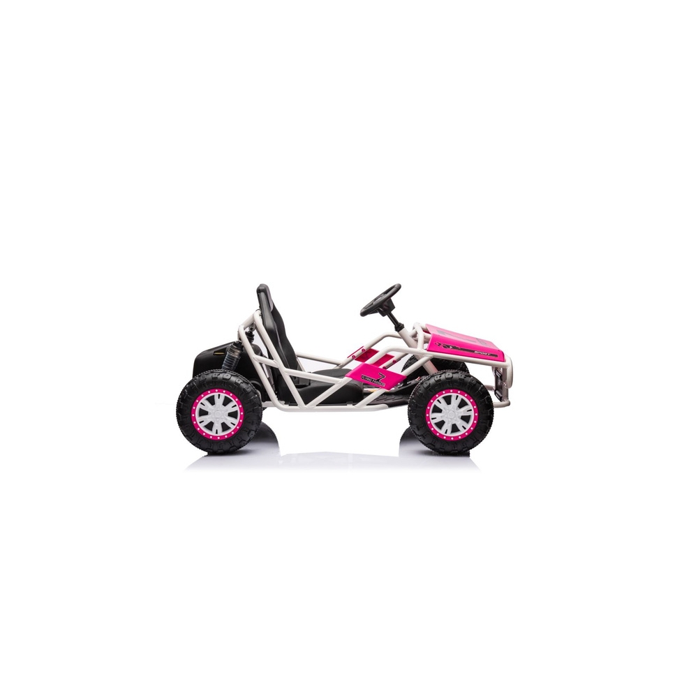 Elektrinis Buggy A8812, Pink-Elektromobiliai vaikams, Keturračiai ir bagiai-e-vaikas