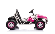 Elektrinis Buggy A8812, Pink-Elektromobiliai vaikams, Keturračiai ir bagiai-e-vaikas