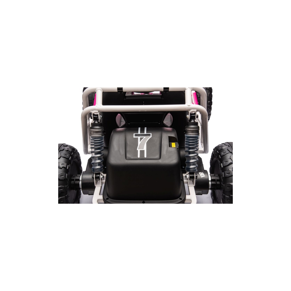 Elektrinis Buggy A8812, Pink-Elektromobiliai vaikams, Keturračiai ir bagiai-e-vaikas