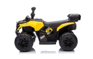 Elektrinis keturratis GTS1155, Yellow-Elektromobiliai vaikams, Keturračiai ir bagiai-e-vaikas
