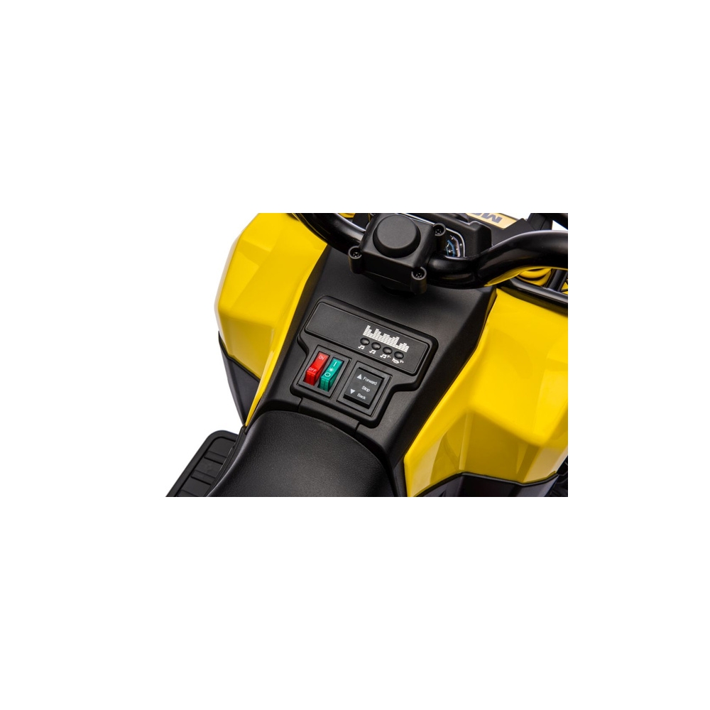 Elektrinis keturratis GTS1155, Yellow-Elektromobiliai vaikams, Keturračiai ir bagiai-e-vaikas