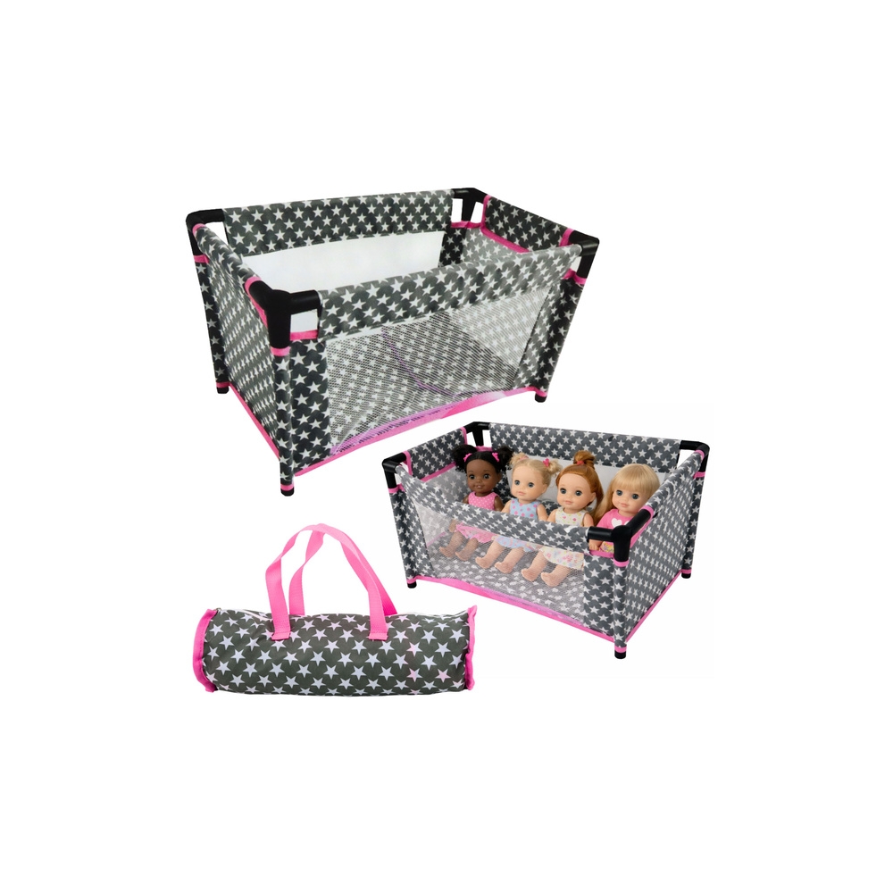 "Star" lova lėlėms "Alice Gray Pink