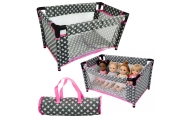 Star Bed for Dolls Alice Gray Pink