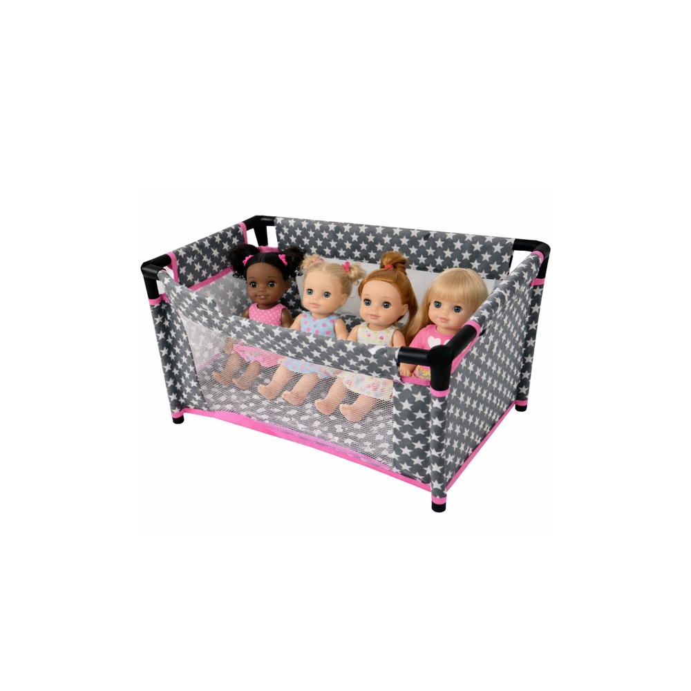 "Star" lova lėlėms "Alice Gray Pink