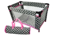 Star Bed for Dolls Alice Gray Pink