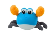 Bath Toy Wind-Up Crab Walks Swims Blue