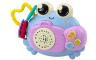 Krabas Fotoaparatas Rattle Projektoriaus baterijos garsai Mėlyna