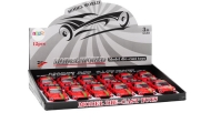 Sportinis automobilis 1:32 Figūrėlė Spoileris Metalinis raudonas garsas