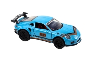 Sportinis automobilis 1:32 Figūrėlė Mėlynas spoileris Metalinis