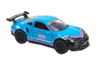 Sportinis automobilis 1:32 Frikcinės pavaros metalinis turkio spalvos