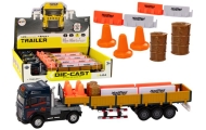 Truck With Trailer Blue 1:24 TIR Car Truck Accessories Sounds