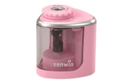 Electric Pink Sharpener for Crayons and Pencils 6-8 mm
