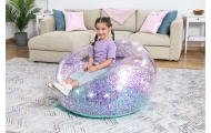 Fotel dmuchany z brokatem Bestway 75115