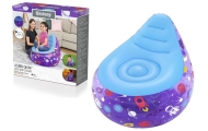 Kosmos LED Inflatable Chair 72 x 72 x 64 Bestway 75122 Purple