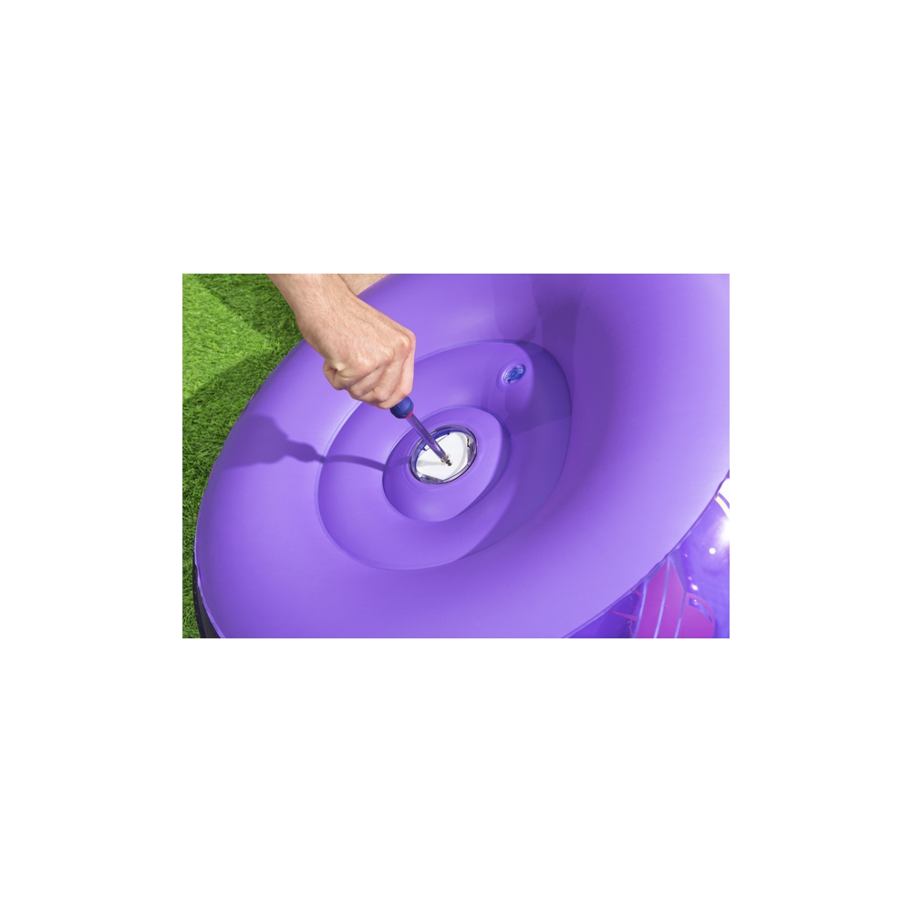"Cosmos LED" pripučiama kėdė 72 x 72 x 64 "Bestway" 75122 Violetinė-Vaiko kambariui, Namai, laisvalaikis, turizmas, Pripučiami č