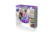 Kosmos LED Inflatable Chair 72 x 72 x 64 Bestway 75122 Purple