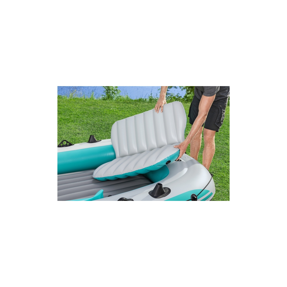 Dmuchany Ponton 5 Osobowy 364 x 166cm Bestway 65159 Niebieski