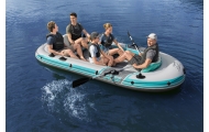Dmuchany Ponton 5 Osobowy 364 x 166cm Bestway 65159 Niebieski