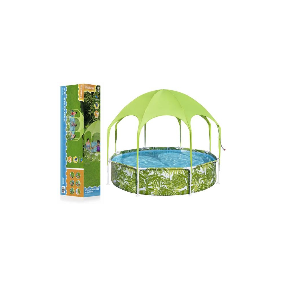 Vaikiškas sodo baseinas 244 cm x 51 cm Bestway 56432 Žalias-Žaislai, Lauko žaislai, Baseinai, Karkasiniai baseinai-e-vaikas
