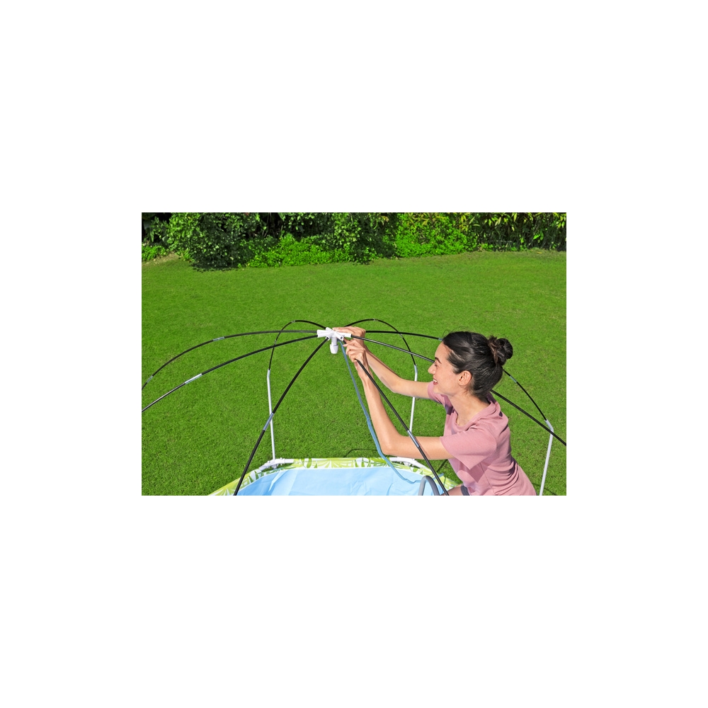 Vaikiškas sodo baseinas 244 cm x 51 cm Bestway 56432 Žalias-Žaislai, Lauko žaislai, Baseinai, Karkasiniai baseinai-e-vaikas