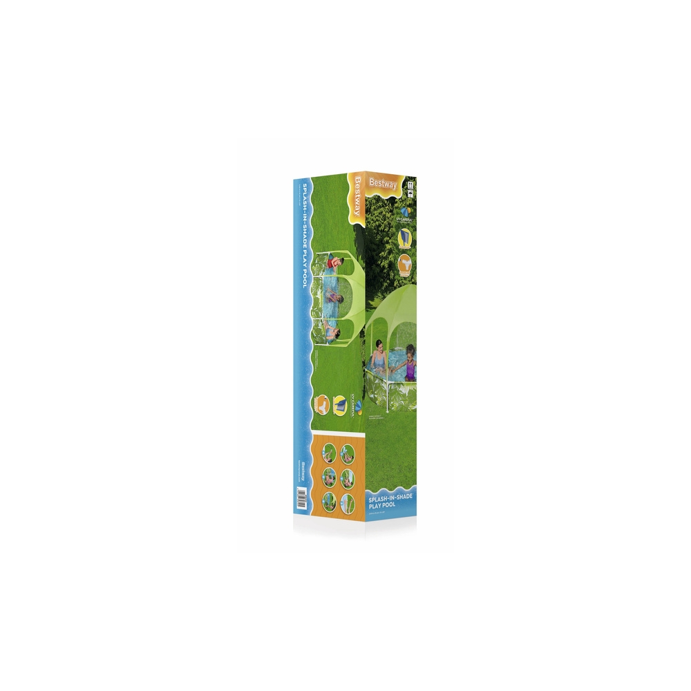 Basen Ogrodowy Stelażowy Dla Dzieci 244 cm x 51 cm Bestway 56432 Zielony
