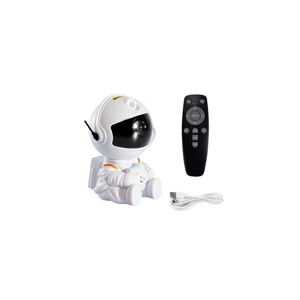 LED žvaigždė Astronautas projektorius USB nuotolinio valdymo pultas-Miegui, Migdukai ir karuselės, Miego žaislai-e-vaikas