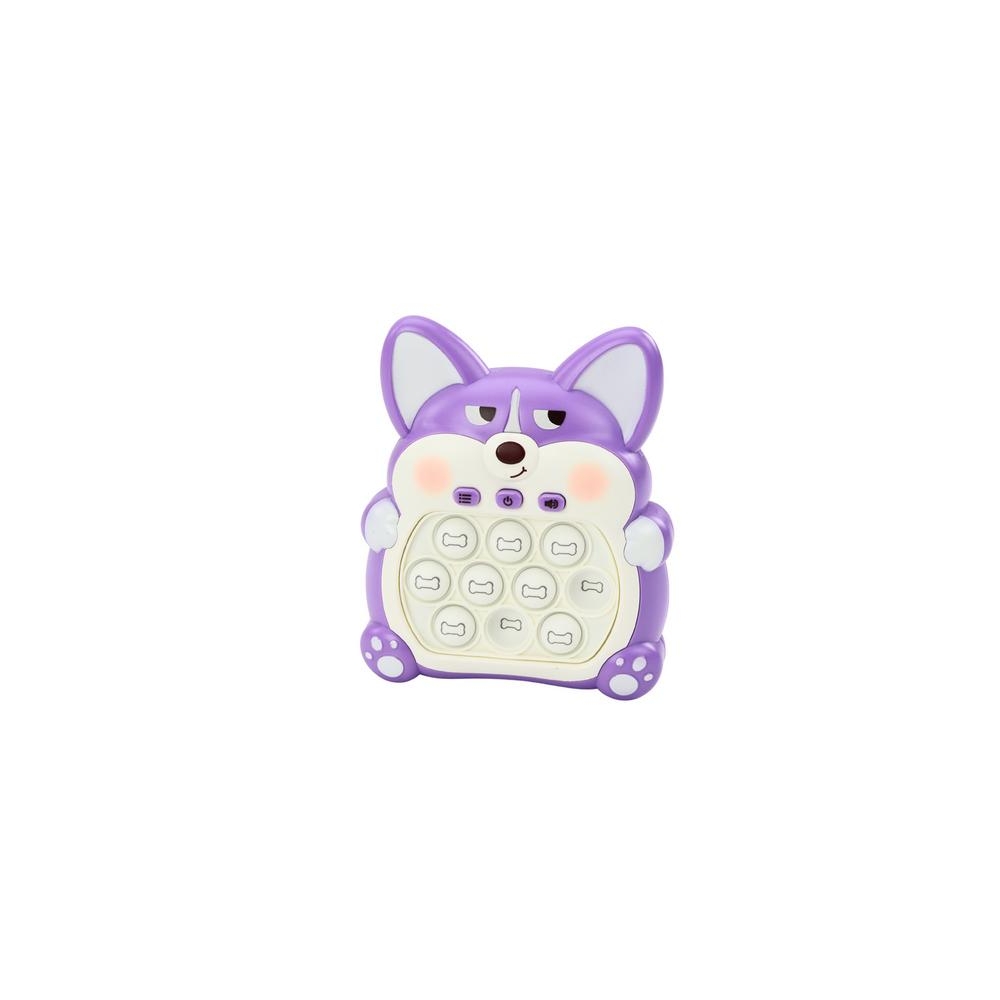 "Pop-It Fox" arkadinių žaidimų konsolė 7 žaidimo režimai Violetinė