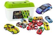 Automobilių rinkinys dėkle 50 vnt. Automobiliai