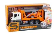 Daugiafunkcinis sunkvežimis su šviesomis ir garsais 1:16 Orange Autocar-Žaislai, Auto ir transporto žaislai, Mašinos-e-vaikas