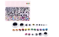 Set of Self-Adhesive Eyelets Movable Colorful Organizer 750 pcs.