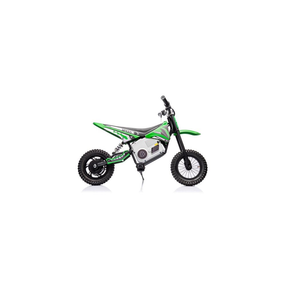 Elektrinis motociklas Cross Bike A9901, Green-Elektromobiliai vaikams, Motociklai-e-vaikas