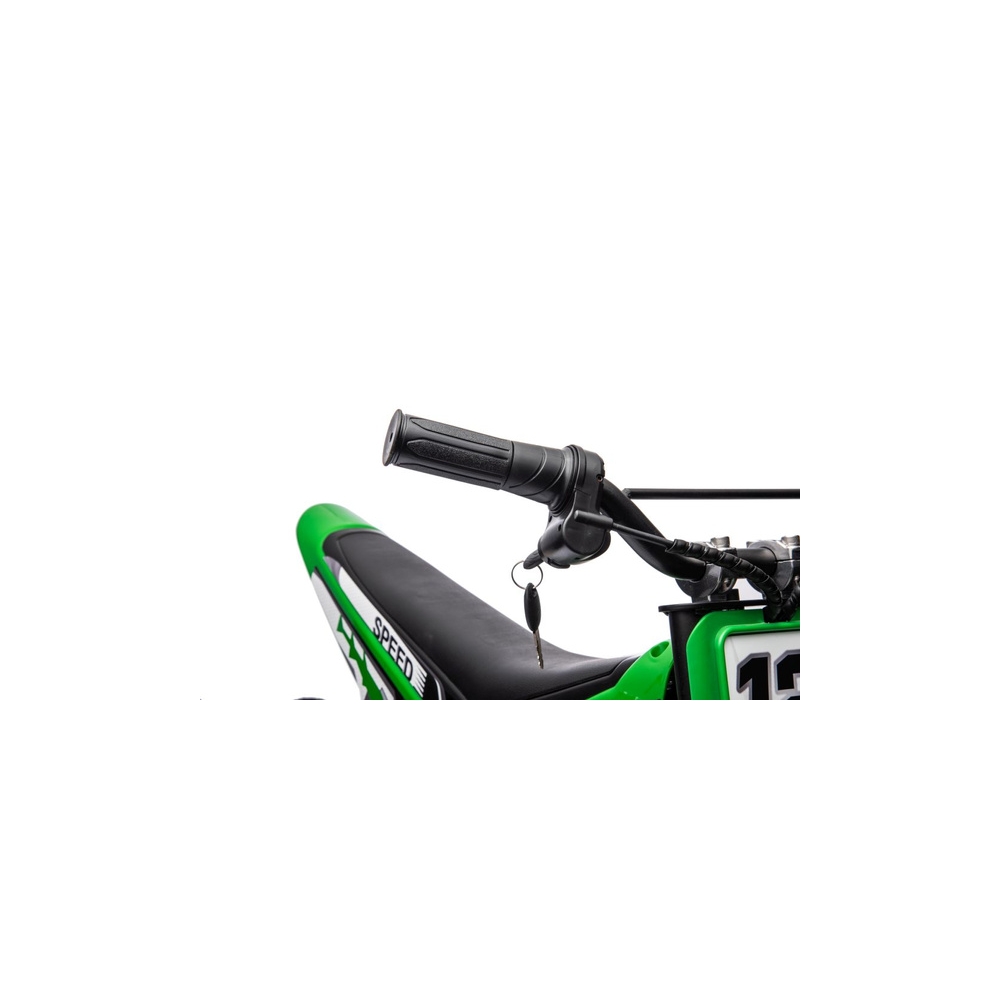 Elektrinis motociklas Cross Bike A9901, Green-Elektromobiliai vaikams, Motociklai-e-vaikas
